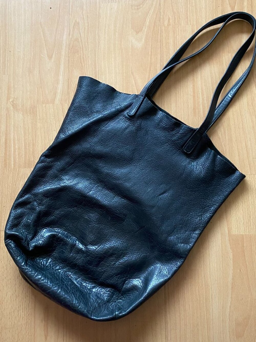 Baggu Classic Leather Tote